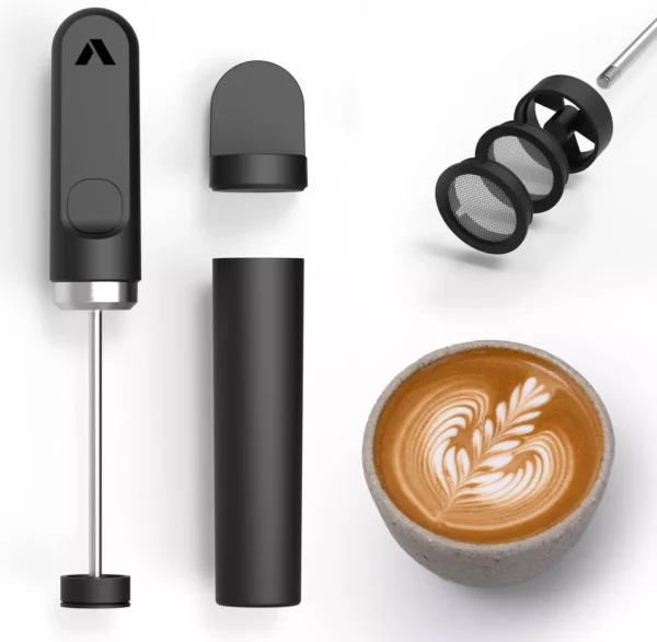 Subminimal NanoFoamer V2 Handheld Milk Foamer Frother espresso flair rok cafelat