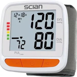 Scian Wrist Blood Pressure Monitor LCD Digital Automatic Machine Tester BP Cuff