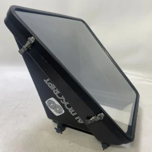 Autoscript hood with glass
