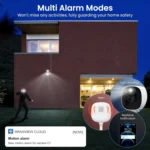 AOQEE Outdoor Security Camera - 2K CCTV Camera Systems IP65 Waterproof