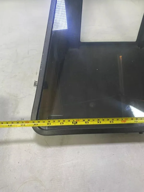 Autoscript hood with glass