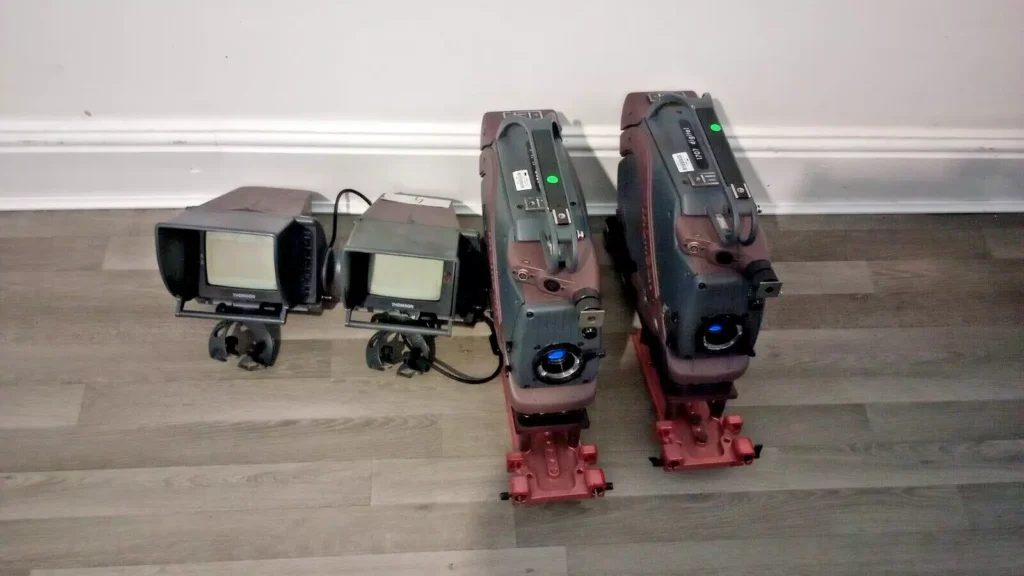 Thomson BBC Studio Cameras