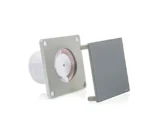 STERR - Grey Bathroom Extractor Fan with Humidity Sensor 100 mm / 4" - BFS100H-G