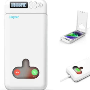 Dayear Phone Lock Box with Timer, Self-Control Timed Locker Box Phone Jail, Mini