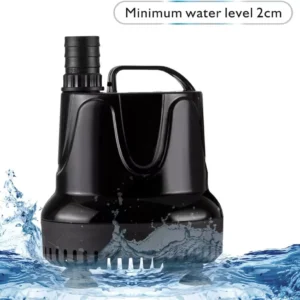 Hygger Submersible Water Pump, 4000L/H 90W Ultra-Quiet Fountain Water Pump, Bot