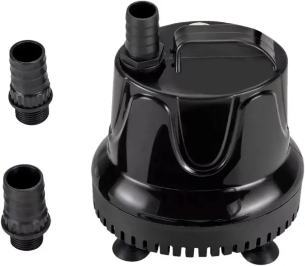 Hygger Submersible Water Pump, 4000L/H 90W Ultra-Quiet Fountain Water Pump, Bot