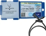 Blue Badge Disabled Holder Guard Parking Clock Security Anti Theft Lock Wallet