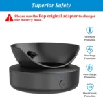 PlusAcc Battery Base for pop