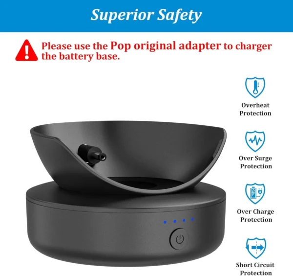 PlusAcc Battery Base for pop