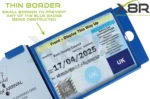 Blue Badge Disabled Holder Guard Parking Clock Security Anti Theft Lock Wallet