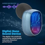 Rechargeable with Noise Cancelling, Digital Nano Device SINGLE