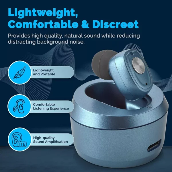 Rechargeable with Noise Cancelling, Digital Nano Device SINGLE
