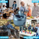 Rechargeable with Noise Cancelling, Digital Nano Device SINGLE