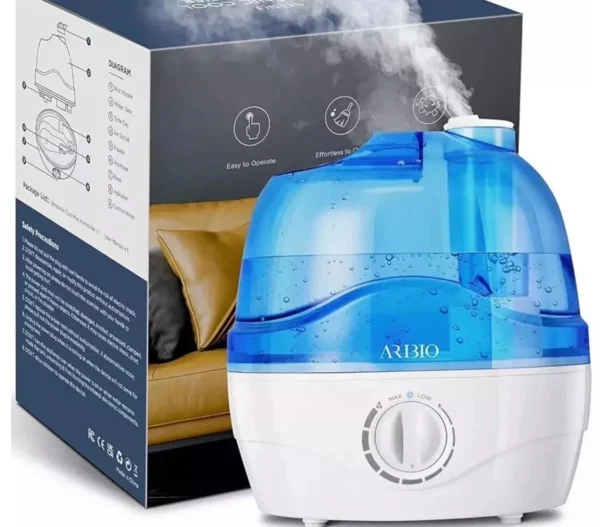 Humidifiers,2.2L Humidifier for Bedroom Baby Room, Air Humidifier with 10H Conti