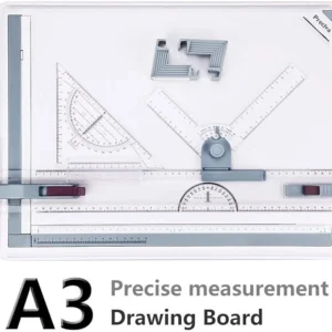 Preciva A3 Drawing, Technical Drafting Table Metric System 51 * 36.5 C
