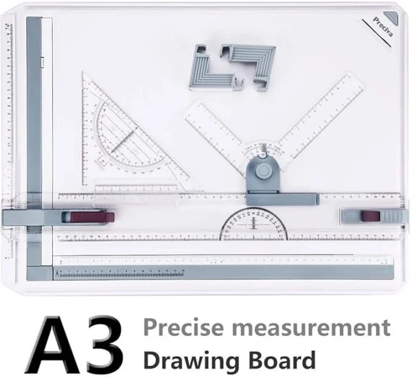 Preciva A3 Drawing, Technical Drafting Table Metric System 51 * 36.5 C