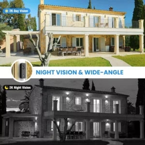 SV3C Video Doorbell Camera Wireless with Chime 2K