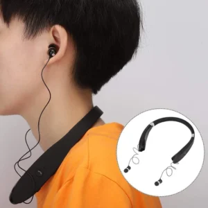 Neck-Mounted Bluetooth Headset, SX-991 Foldable Telescopic Wireless Bluetooth