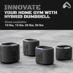 Dumbell Tribe WOD Dark Elf Hybrid 4.5kg.