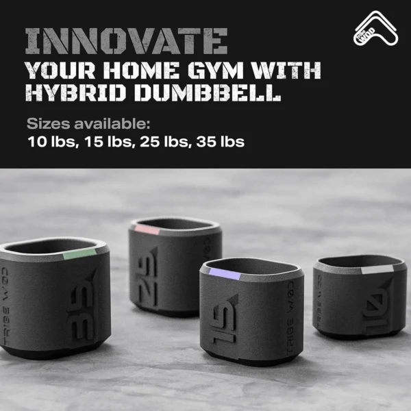 Dumbell Tribe WOD Dark Elf Hybrid 4.5kg.