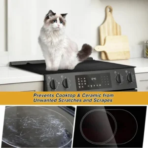 Kitchenraku Hob Cover, Electric Hob Covers, Ceramic Hob Covers 78x52 Cm