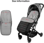 Universal Pushchair Footmuff Fleece Lined Stroller Pram Waterproof and Windproof