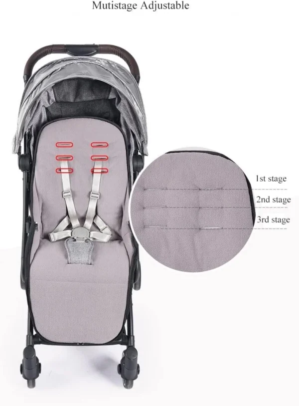 Universal Pushchair Footmuff Fleece Lined Stroller Pram Waterproof and Windproof