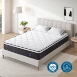 Inofia 4FT Small Double Mattress,10.3Inch COOLMAX Gel Memory Foam Pocket Spring