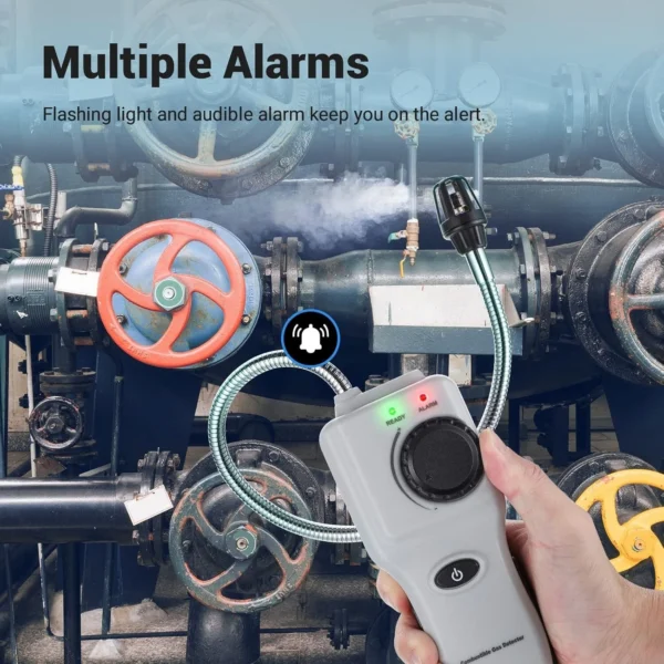 INKBIRDPLUS Gas Leak Detector, Portable Home Natural Gas Leak Sniffer