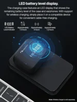 Nakamichi Sound Wireless In-Ear Earphones, Bluetooth 5.3, English TW018ENC