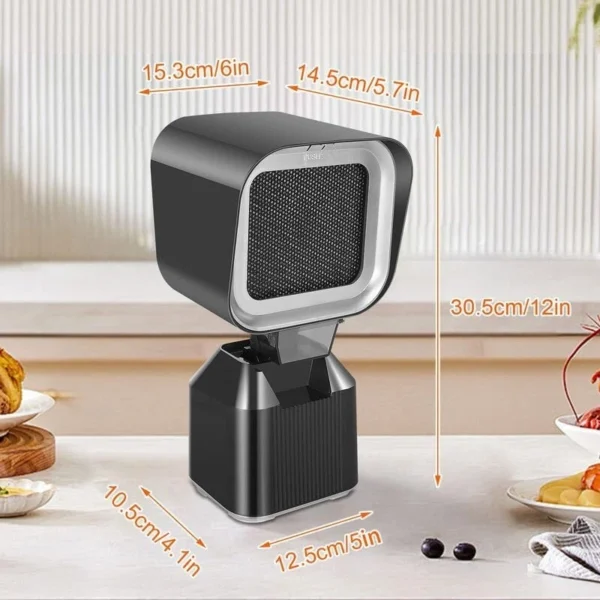Portable Range Hood Retractable Desktop Suction Cooker Hood With 2 Speed Exhaus