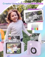 Kids Camera for Girls Boys, Instant Camera for Kids with Print Photo Paper,HD
