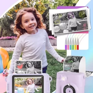 Kids Camera for Girls Boys, Instant Camera for Kids with Print Photo Paper,HD