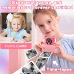 Instant Print Camera for Kids, Christmas Birthday for Age 3-12 Girls Boys Gifts,