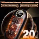 Hand Warmers Rechargeable 2 Pack, 14000mAh Electric Hand Warmers Reusable, 20Hrs