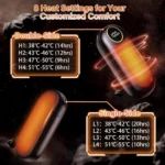 Hand Warmers Rechargeable 2 Pack, 14000mAh Electric Hand Warmers Reusable, 20Hrs