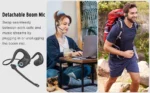 Giveet Bluetooth Headset Detachable Microphone DSP Noise Cancelling