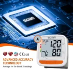 Scian Wrist Blood Pressure Monitor LCD Digital Automatic Machine Tester BP Cuff