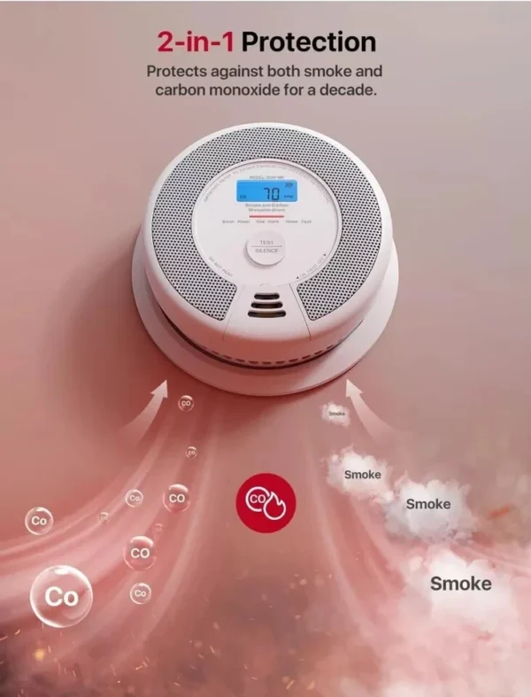 X-Sense Smart Smoke&Carbon Monoxide Alarm SC07-MR SBS50 Station Link+ SC07-MR11