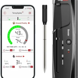 ThermoPro TempSpike TP961-GB Meat Thermometer - Wireless & Smart App