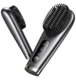 Hair Straightener Brush Portable Cordless Mini Fast 90Sec 230°C 6400mAh Tavel