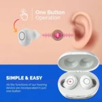 MEDca Rechargeable in-Ear Digital Sound Enhancers – Compact Noise-Reducing Audio