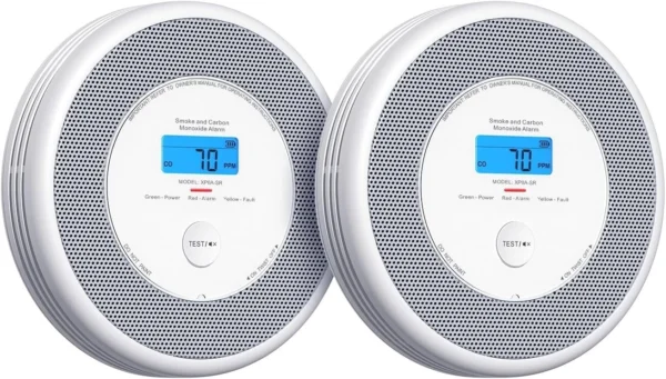 X-Sense Combination Smoke & Carbon Monoxide Alarm with Voice Alerts (XP0A-SR)