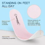 2pairs Knixmax Outdoor Insoles for Crocs Comfort Inserts SIZE UK 6/7