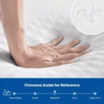 Vesgantti Single Mattress 8.7 Inch Memory Foam Mattress Medium Firm with Foam